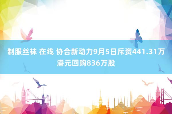 制服丝袜 在线 协合新动力9月5日斥资441.31万港元回购836万股